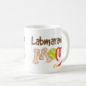 Labmaraner犬の品種お母さんのギフト コーヒーマグカップ (正面右)