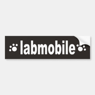 labmobile バンパーステッカー