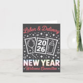 Labor &amp; Delivery 2026 New Year Welcome Committ カード (正面)