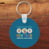 Labor &amp; Delivery 2026 New Year Welcome Committ キーホルダー (正面)