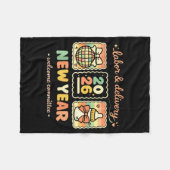 Labor &amp; Delivery 2026 New Year Welcome Committ フリースブランケット (正面(横))