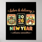 Labor &amp; Delivery 2026 New Year Welcome Committ ポスター (正面)