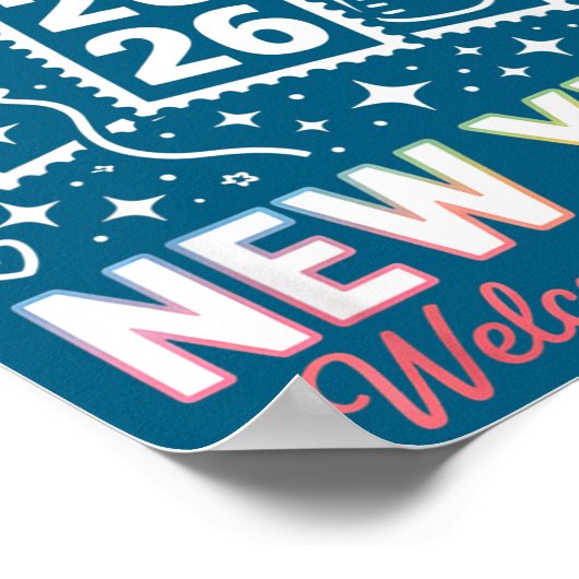 Labor &amp; Delivery 2026 New Year Welcome Committ ポスター (角)