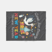 Labor &amp; Delivery New Year Welcome Committee 20 フリースブランケット (正面(横))