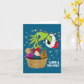 Labor And Delivery Nurse Christmas Lights Snowflak カード (黄色い花)