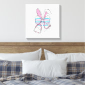 Labor And Delivery Nurse Easter Bunny Ears Baby Bl キャンバスプリント (インサイチュ (寝室))