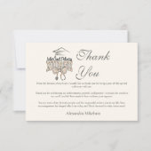 Labor and Delivery Nurse Graduation Party サンキューカード (正面)