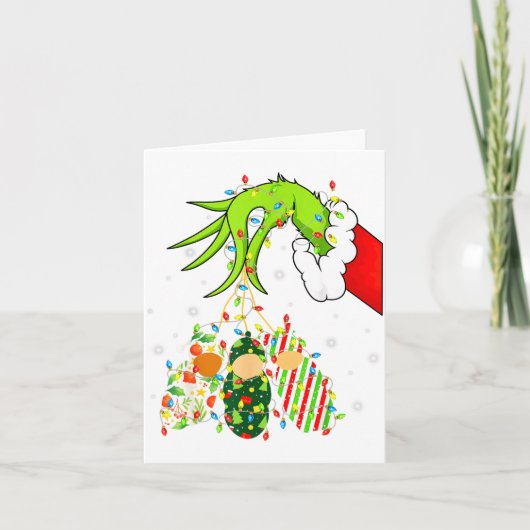 Labor And Delivery Nurse Merry Christmas Xmas Ligh カード (正面)