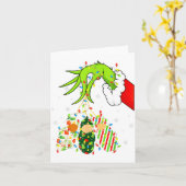 Labor And Delivery Nurse Merry Christmas Xmas Ligh カード (黄色い花)