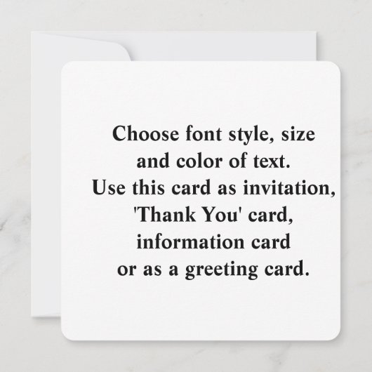 Labor Day Construction Worker 招待状 (裏面)