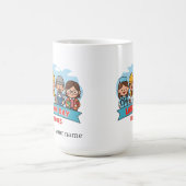 labor day Heroes コーヒーマグカップ (中央)