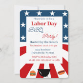 labor day invitation 招待状 (正面)