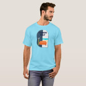 Labor Day Minimal Worker Relax Design Tシャツ (正面フル)