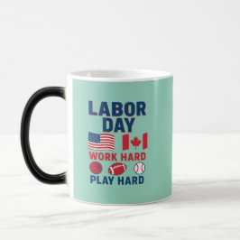 Labor Day Sports Mug – アメリカとカナダ モーフィングマグカップ