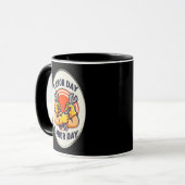 Labor Day Worker Badge Tools Design マグカップ (正面左)