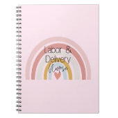 Labor & Delivery RN Notebook ノートブック (正面)