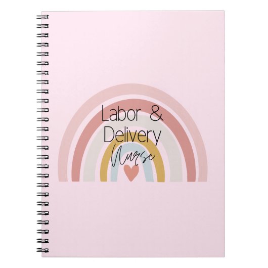 Labor & Delivery RN Notebook ノートブック (正面)