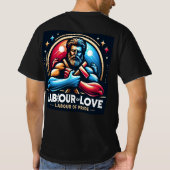 Labor of Love & プライド Tシャツ (裏面)