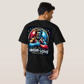 Labor of Love & プライド Tシャツ (裏面フル)