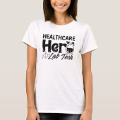 Laboratory Technician Healthcare Hero Lab Tech Tシャツ (正面)