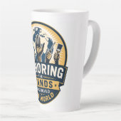 Labour Day  カフェラテマグ (右アングル)