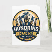 Labour Day  カード (正面)