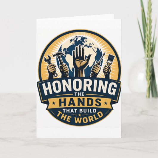 Labour Day  カード (正面)