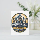 Labour Day  シーズンポストカード (スタンド正面)