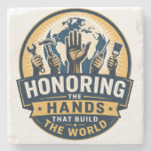 Labour Day  ストーンコースター (正面)