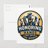 Labour Day  ポストカード (正面/裏面)