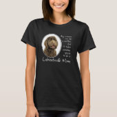 Labradoodleのお母さんのTシャツ Tシャツ (正面)