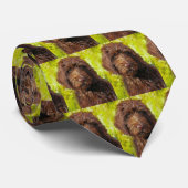 labradoodleのタイ ネクタイ (ロール)