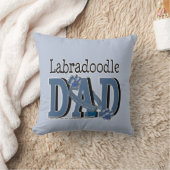 LabraDoodleのパパ クッション (ブランケット)