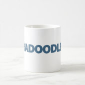 Labradoodleのパパ コーヒーマグカップ (中央)