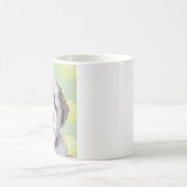 Labradoodleの明るいマグ コーヒーマグカップ (中央)