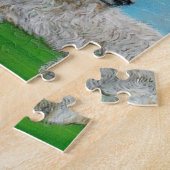 Labradoodleの春 ジグソーパズル (側面)