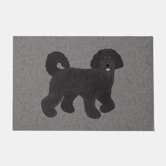 Labradoodleの玄関マット ドアマット (正面)
