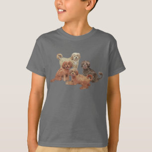 LABRADOODLEはTシャツ<3をからかいます Tシャツ
