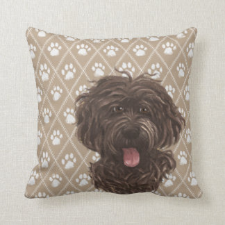 Labradoodle犬の枕/Labradoodle愛 クッション