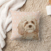 Labradoodle犬の枕/Labradoodle愛 クッション (ブランケット)