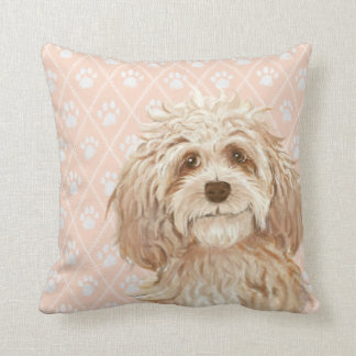 Labradoodle犬の枕/Labradoodle愛 クッション