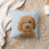 Labradoodle犬の枕/Labradoodle愛 クッション (ブランケット)