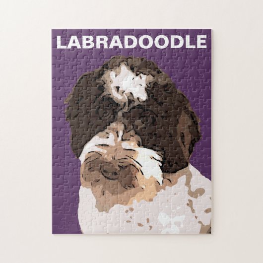 LABRADOODLE ジグソーパズル (縦)