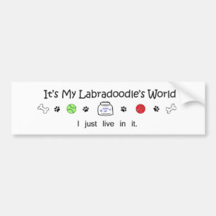 Labradoodle バンパーステッカー