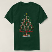 Labradoodle Dog Matching Santa Labradoodle Christm Tシャツ (デザイン正面)