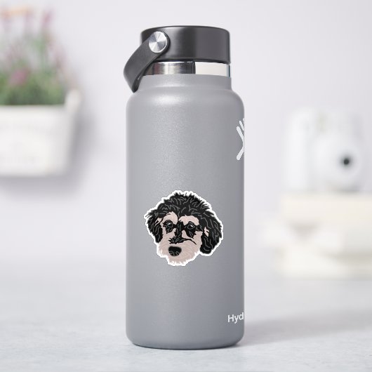 Labradoodle Dog Mom Mug シール (HydroFlask)