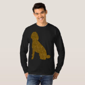 Labradoodle  For Women Girl Dog Animal Poodle Tシャツ (正面フル)