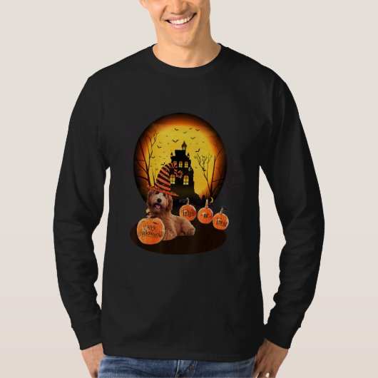 Labradoodle Halloween For Kids Mom Dad Love Dog Tシャツ (正面)
