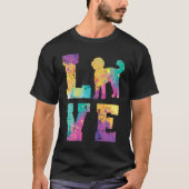 Labradoodle Love Tシャツ (正面)