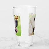 Labrador And Butterfly Throw Pillow タンブラーグラス (左)